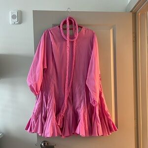 Rhode pink medium dress. Worn once, great condition